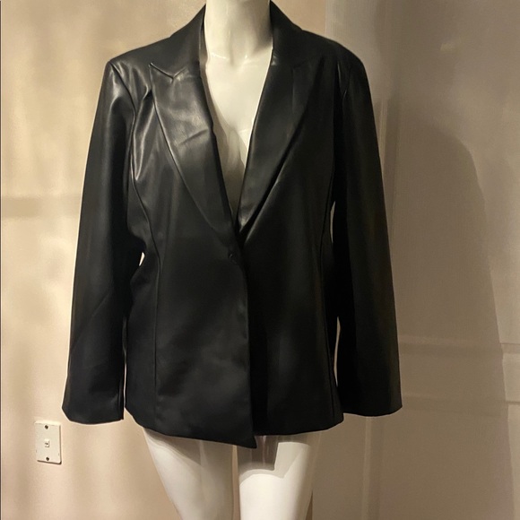 Calvin Klein Jeans Black Blazer - Picture 3 of 10